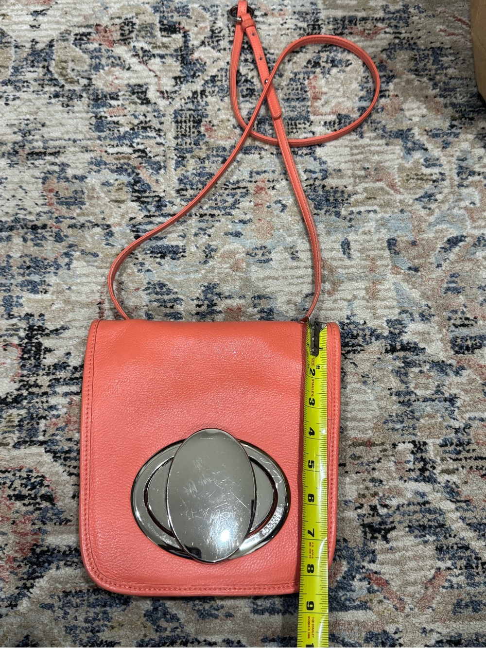 BODHI Vibrant Orange Leather Handbag - Registered Serial BBW00008696 - Picture 14 of 16